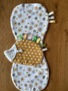 schouder- en mondspuugdoekje